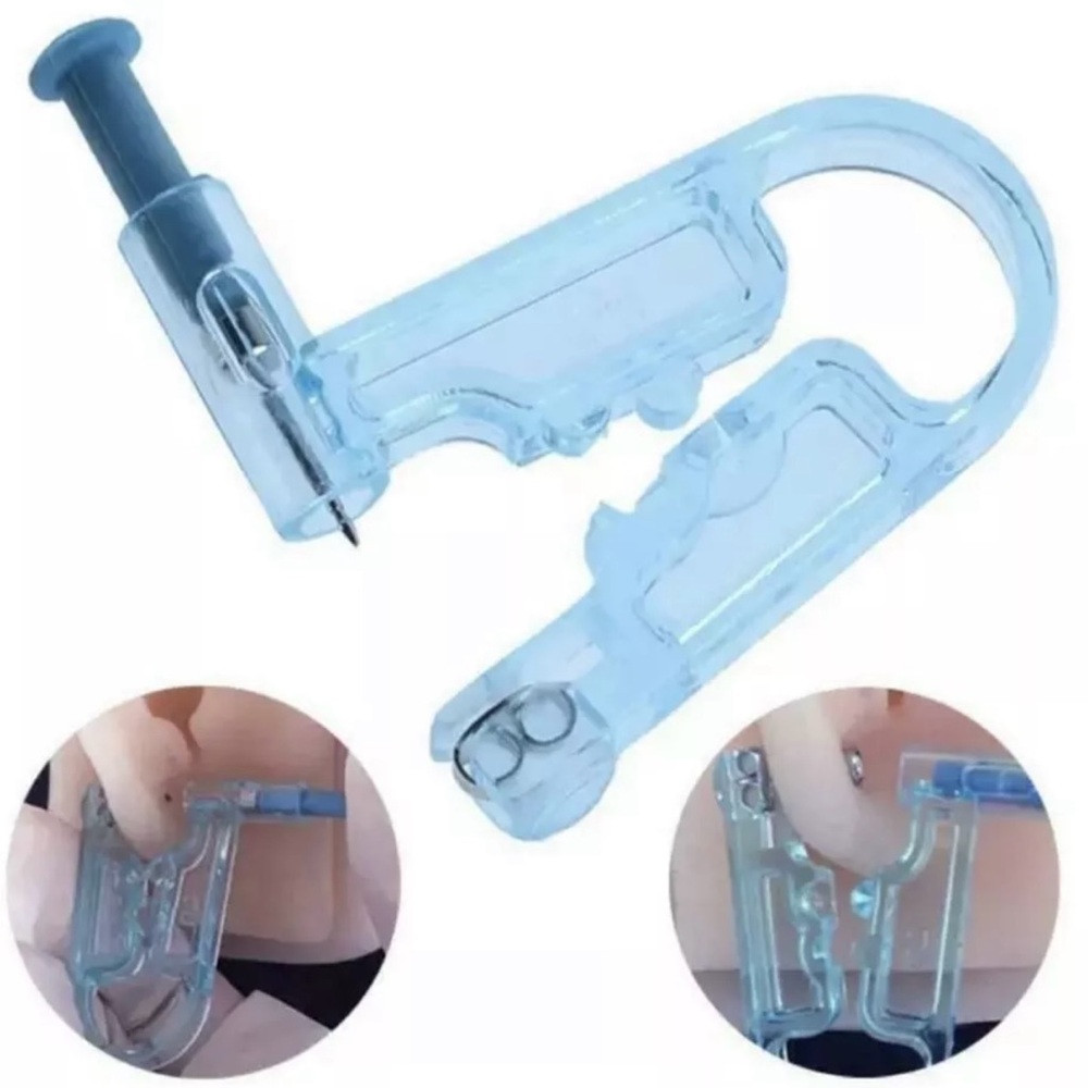 10PC Piercing Gun Disposable Sterile Ear Nose Piercing Kits Ear Rings St…